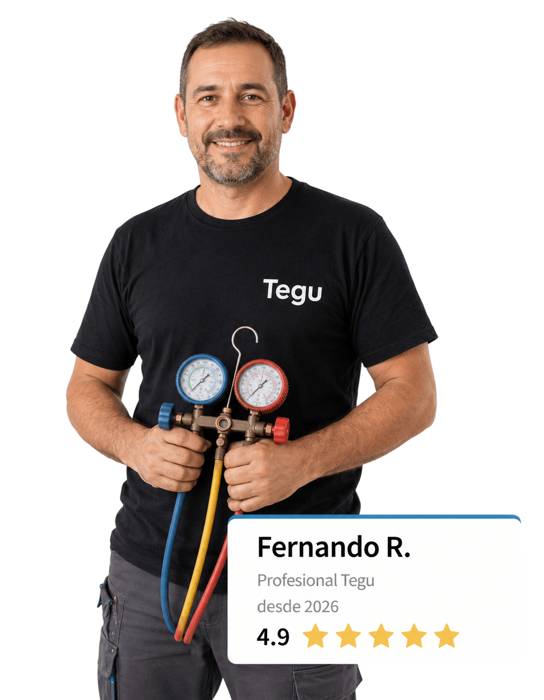 Profesional de aire acondicionado verificado en Tegu