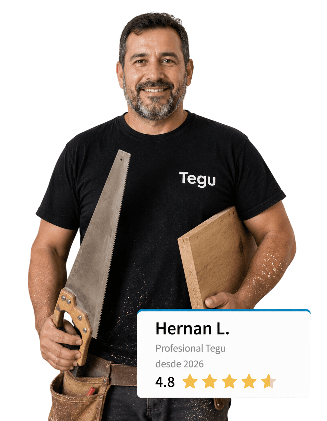 Profesional de manos útiles verificado en Tegu