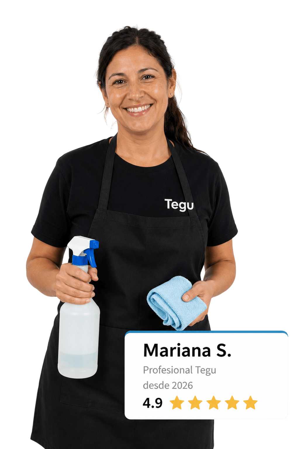 Profesional de limpieza verificado en Tegu