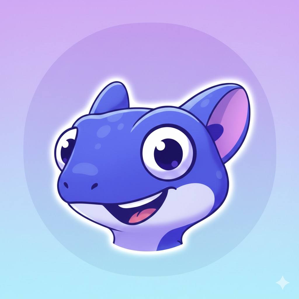 El logo con el que salimos al mercado: el personaje ilustrado, lleno de detalle.